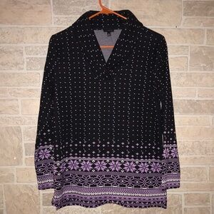 ✅Talbots Collared Top